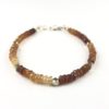 bracciale-uomo-argento-925-hessonite-5-pepite-online