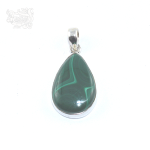 Ciondolo-pietra-malachite-montata-argento-925-forma-goccia